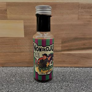 Nondedju Hete Saus Fruit Voodoo fles.