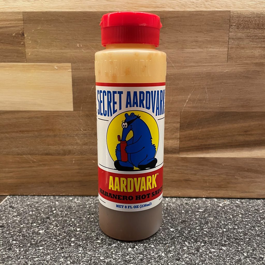 Secret Aardvark Aardvark Habanero Hot Sauce fles